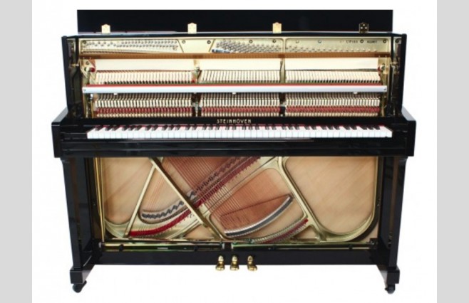 Steinhoven SU 113 Polished Ebony Upright Piano - Image 5